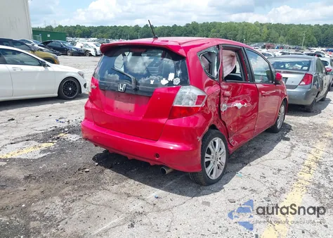 2009 Honda Fit Sport from USA, damaged, VIN JHMGE88449S028650